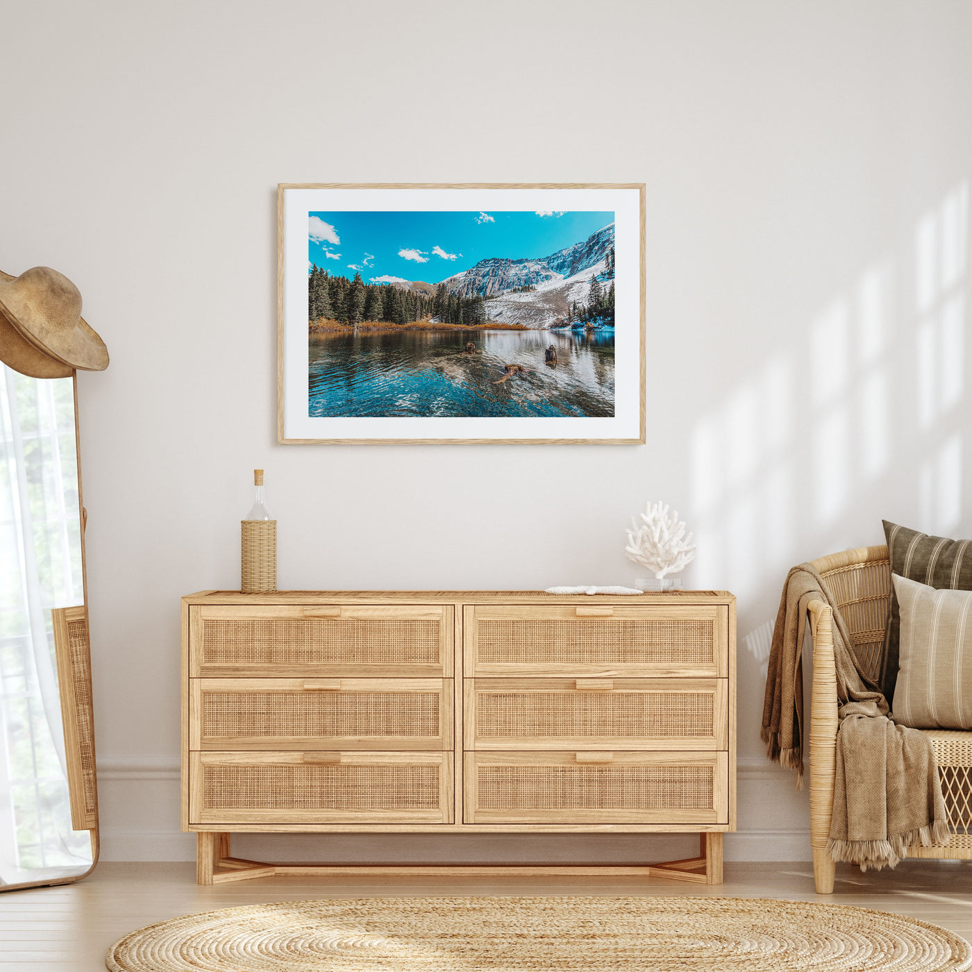 Telluride Landscape Color Poster