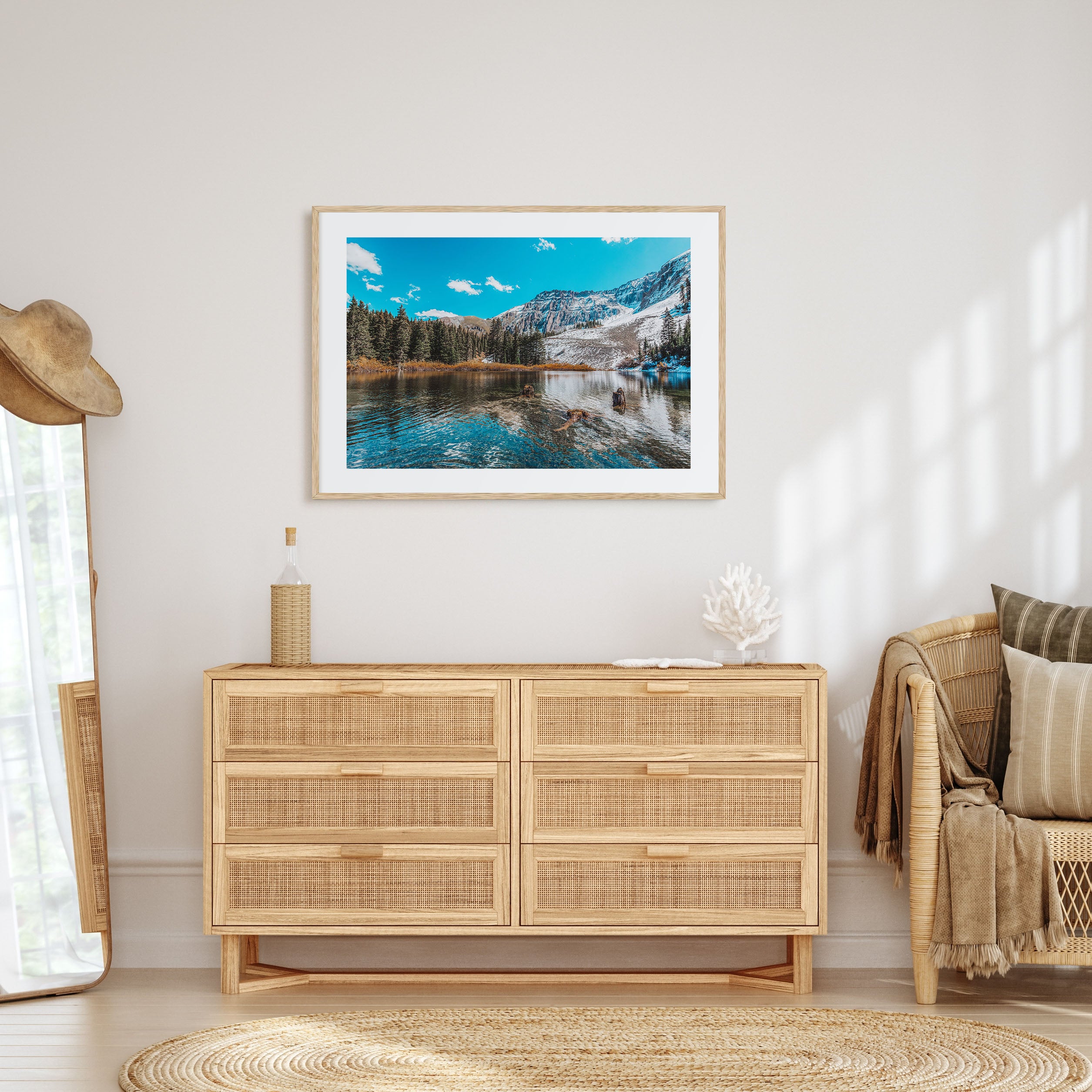 Telluride Landscape Color Poster