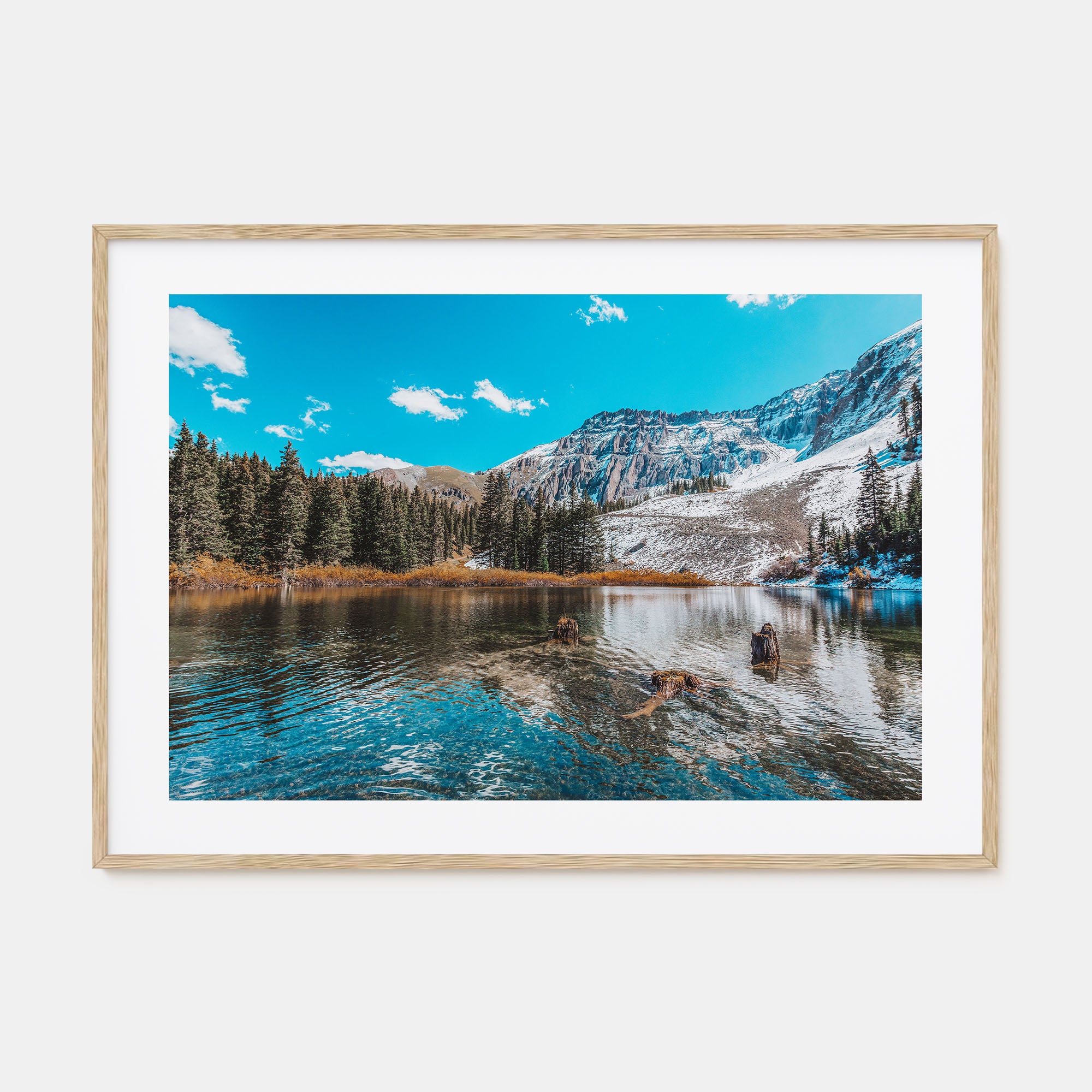 Telluride Landscape Color Poster