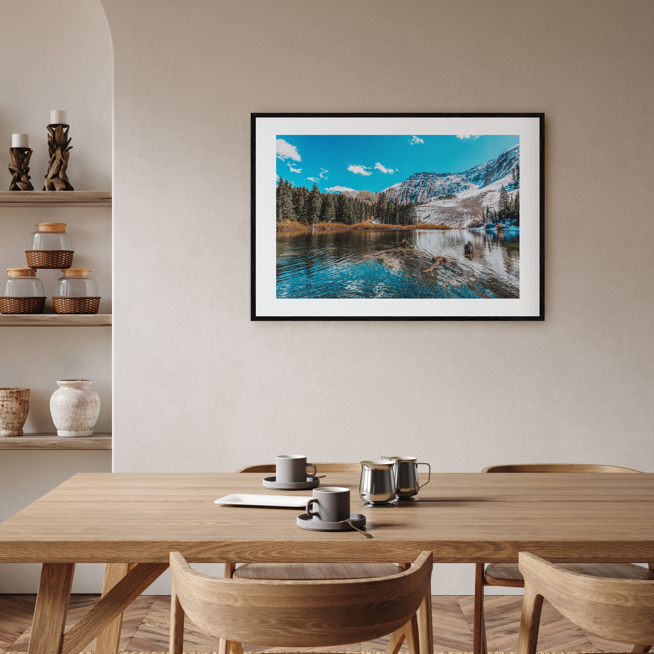 Telluride Landscape Color Poster