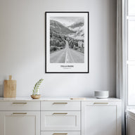 Telluride Portrait B&W No 1 Poster