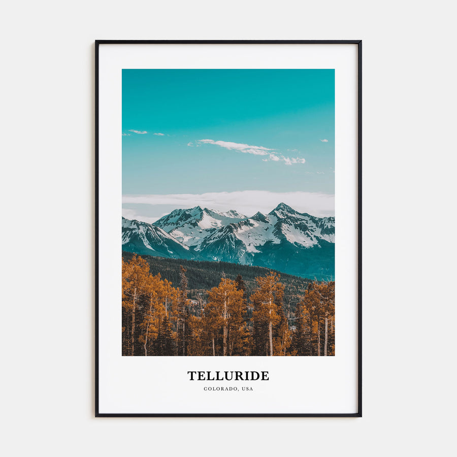 Telluride Portrait Color Poster