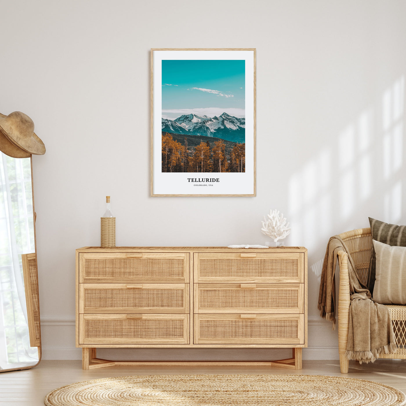 Telluride Portrait Color Poster