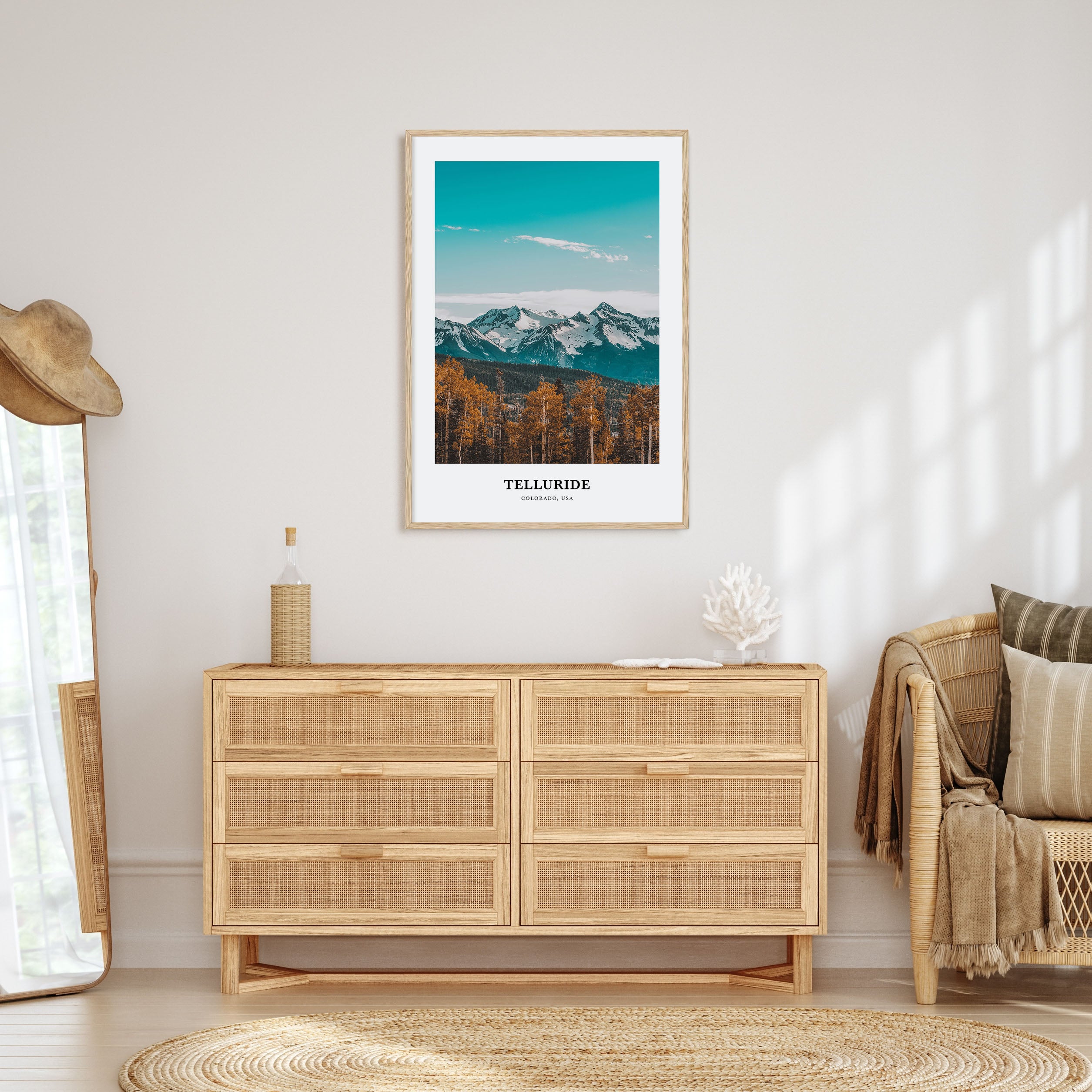 Telluride Portrait Color Poster