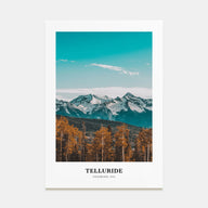 Telluride Portrait Color Poster