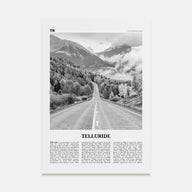Telluride Travel B&W No 2 Poster