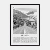Telluride Travel B&W No 2 Poster