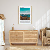 Telluride Travel Color Poster