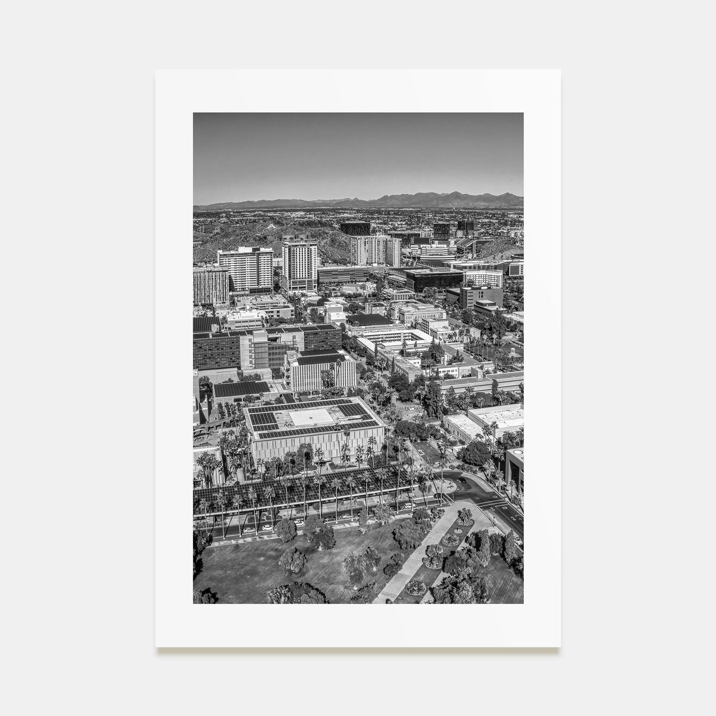 Tempe Photo B&W Poster