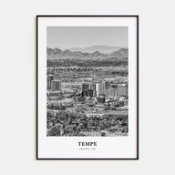 Tempe Portrait B&W Poster