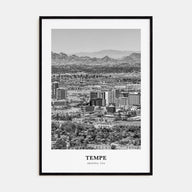 Tempe Portrait B&W Poster