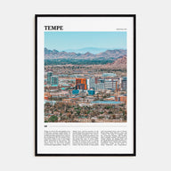 Tempe Travel Color Poster