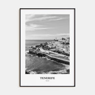 Tenerife Portrait B&W Poster