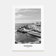 Tenerife Portrait B&W Poster
