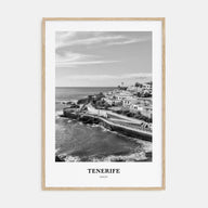Tenerife Portrait B&W Poster