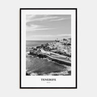 Tenerife Portrait B&W Poster