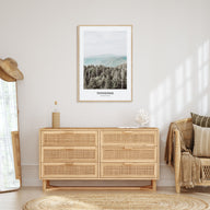 Tennessee Portrait Color No 3 Poster
