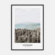 Tennessee Portrait Color No 3 Poster