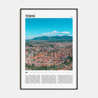 Terni Travel Color Poster