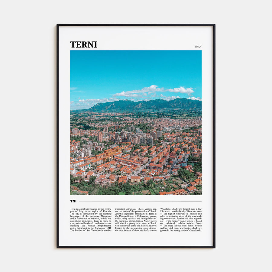 Terni Travel Color Poster