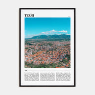 Terni Travel Color Poster