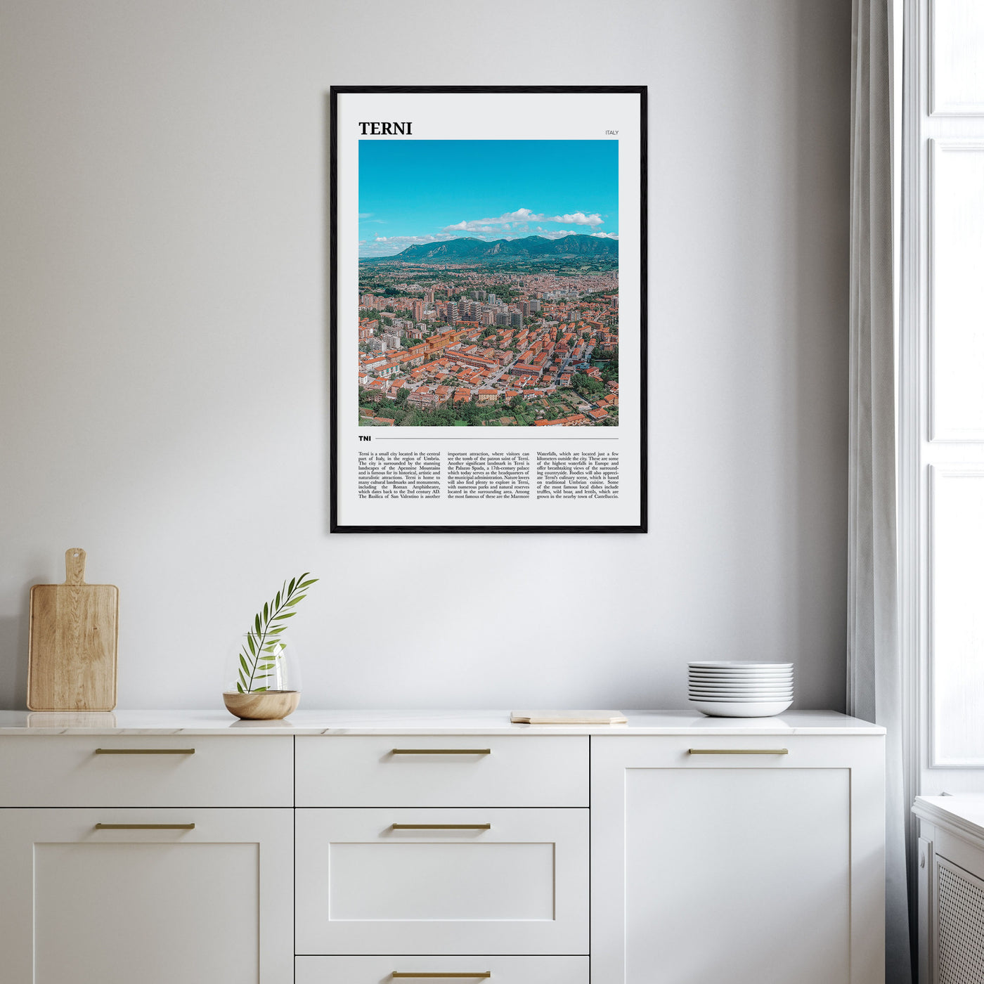 Terni Travel Color Poster