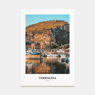 Terracina Portrait Color Poster