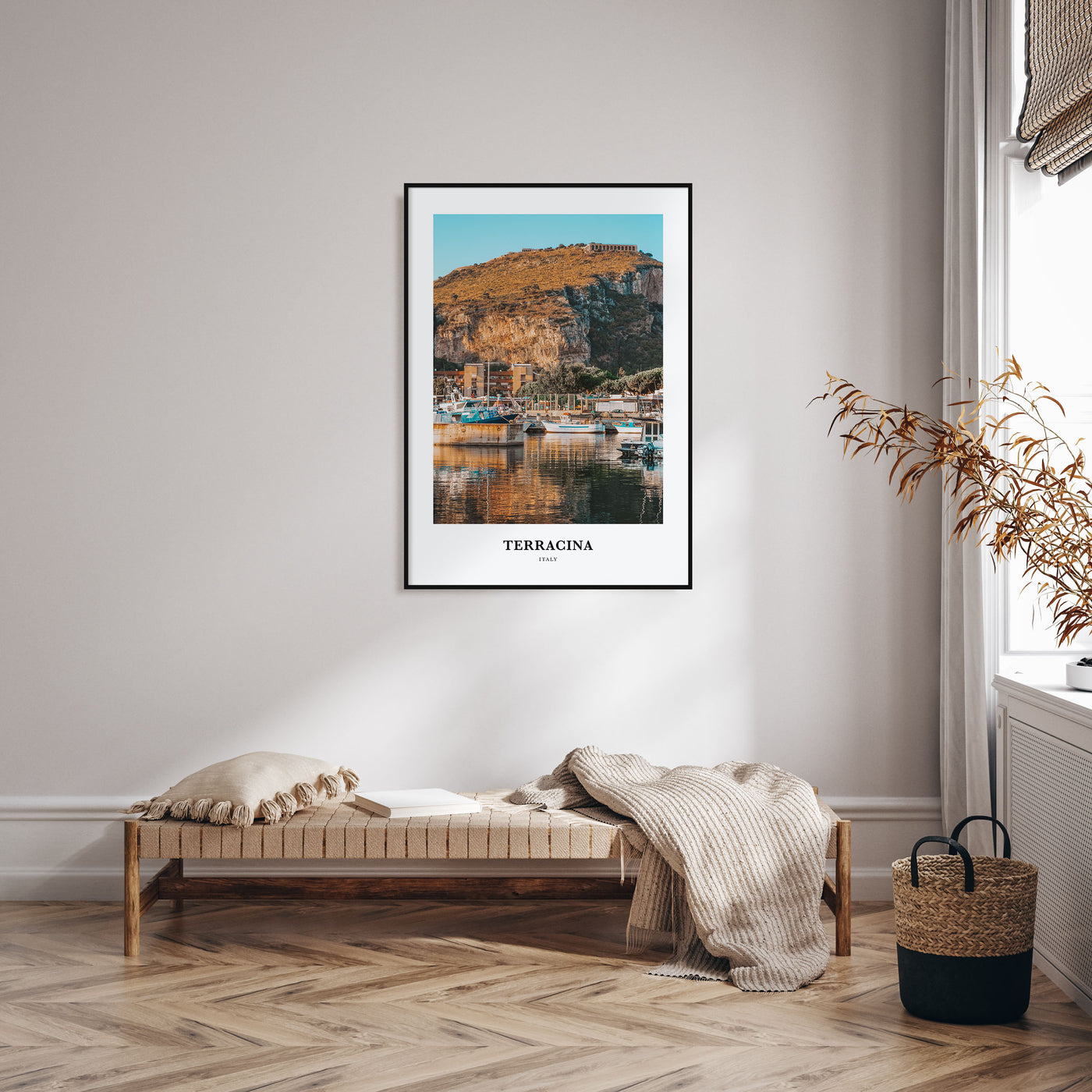 Terracina Portrait Color Poster