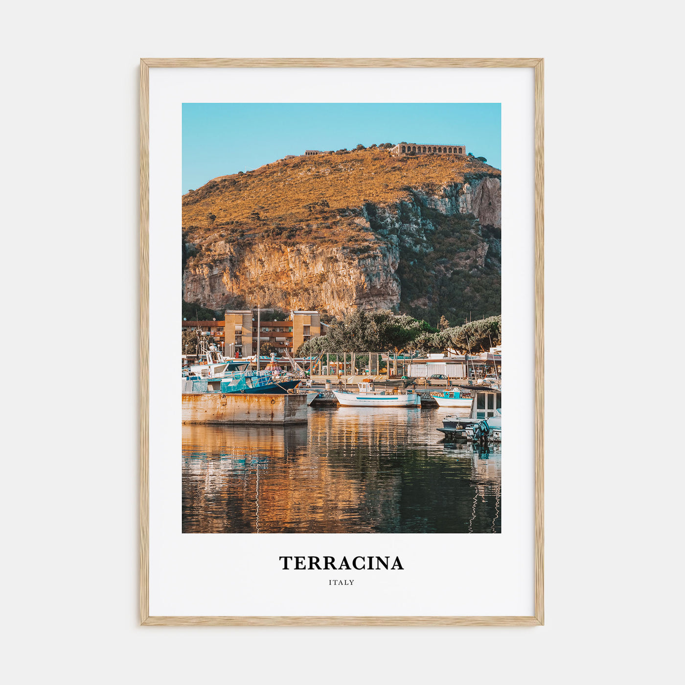 Terracina Portrait Color Poster