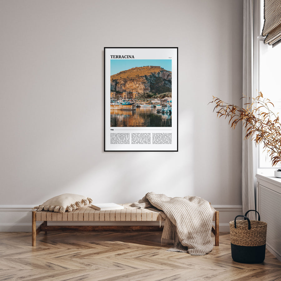 Terracina Travel Color Poster