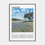 Texas Hill Travel Color Poster