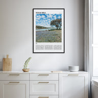 Texas Hill Travel Color Poster