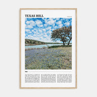 Texas Hill Travel Color Poster