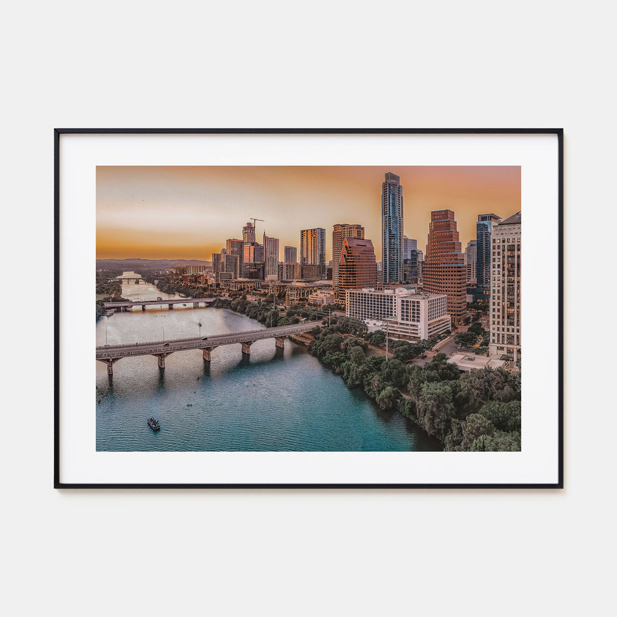 Texas Landscape Color Poster