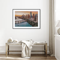 Texas Landscape Color Poster
