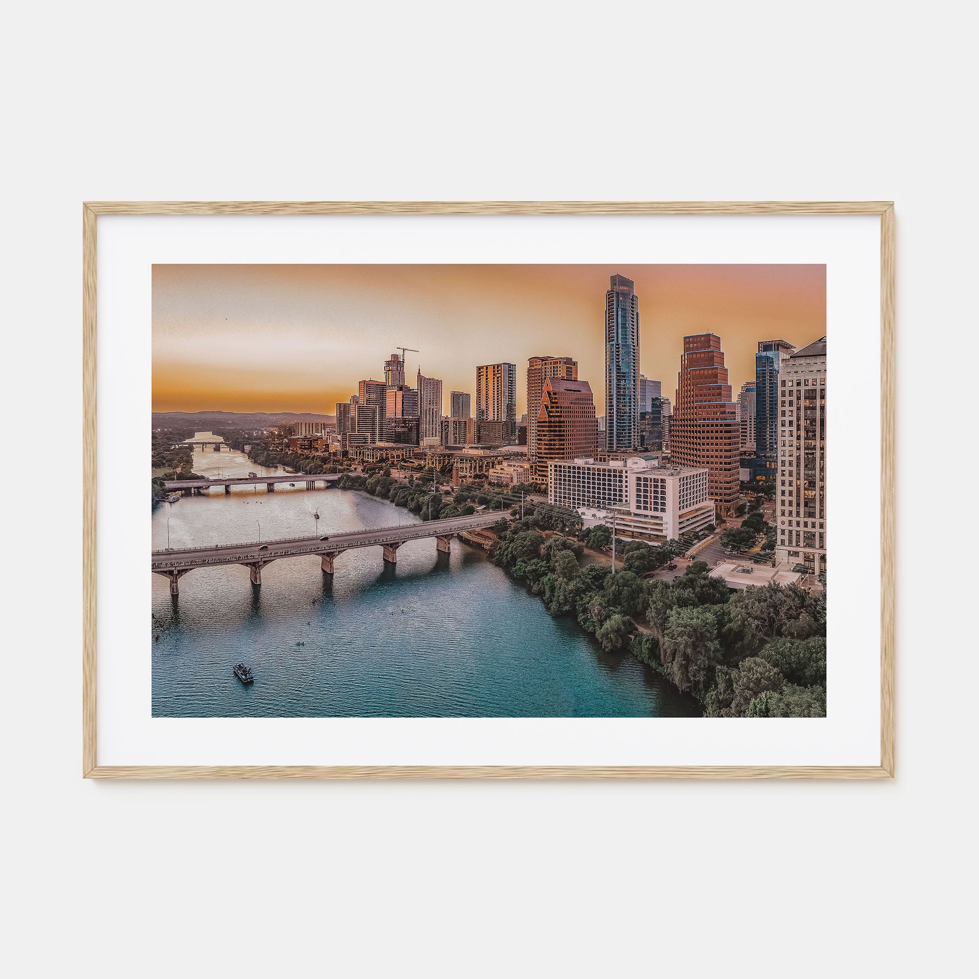 Texas Landscape Color Poster