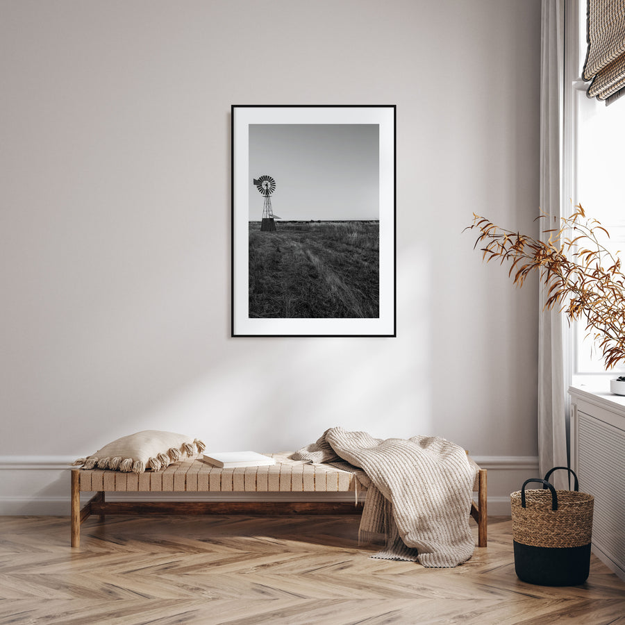 Texas Photo B&W No 2 Poster