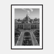 Texas Photo B&W No 3 Poster