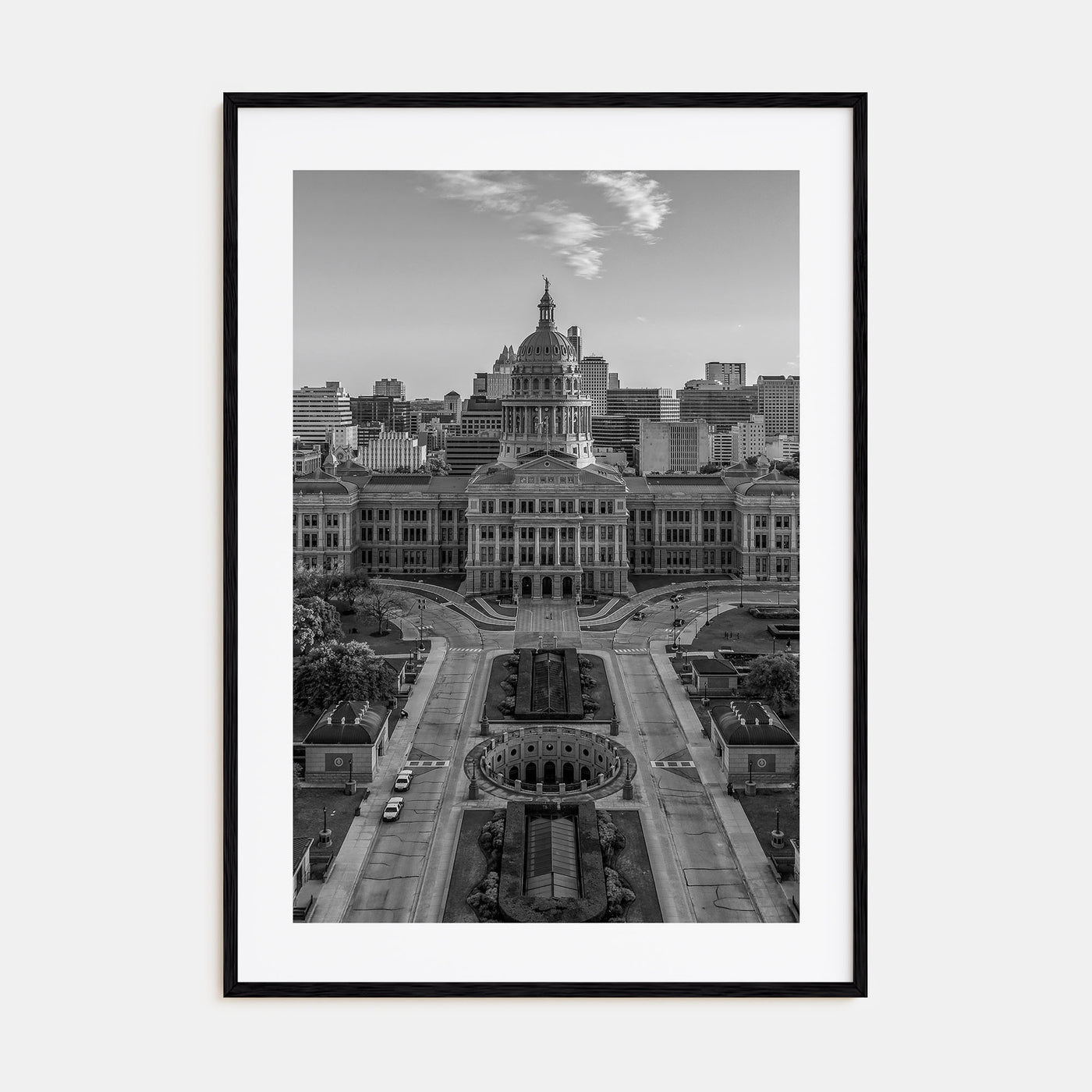 Texas Photo B&W No 3 Poster