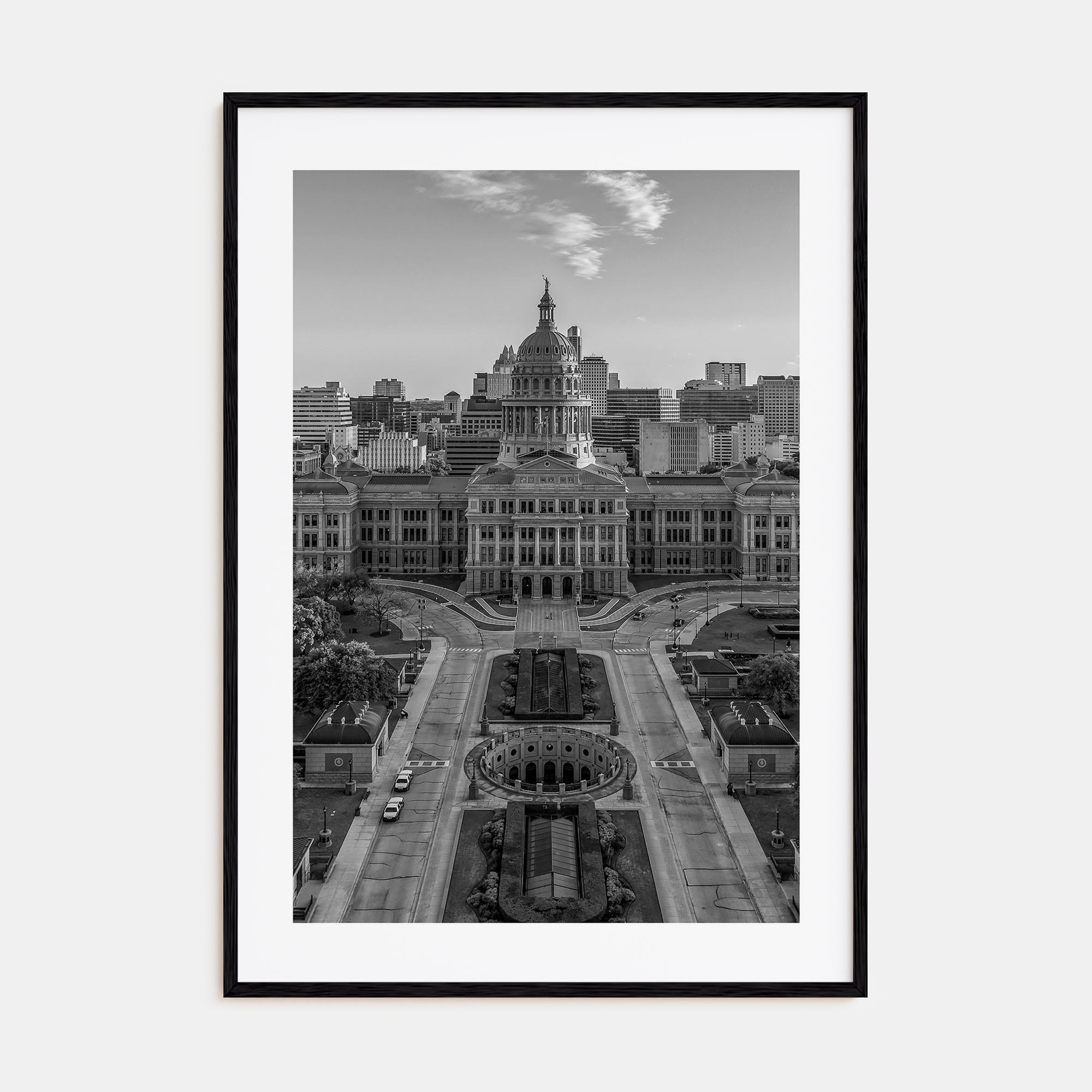 Texas Photo B&W No 3 Poster