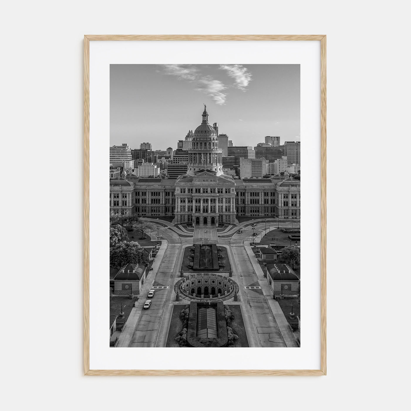 Texas Photo B&W No 3 Poster