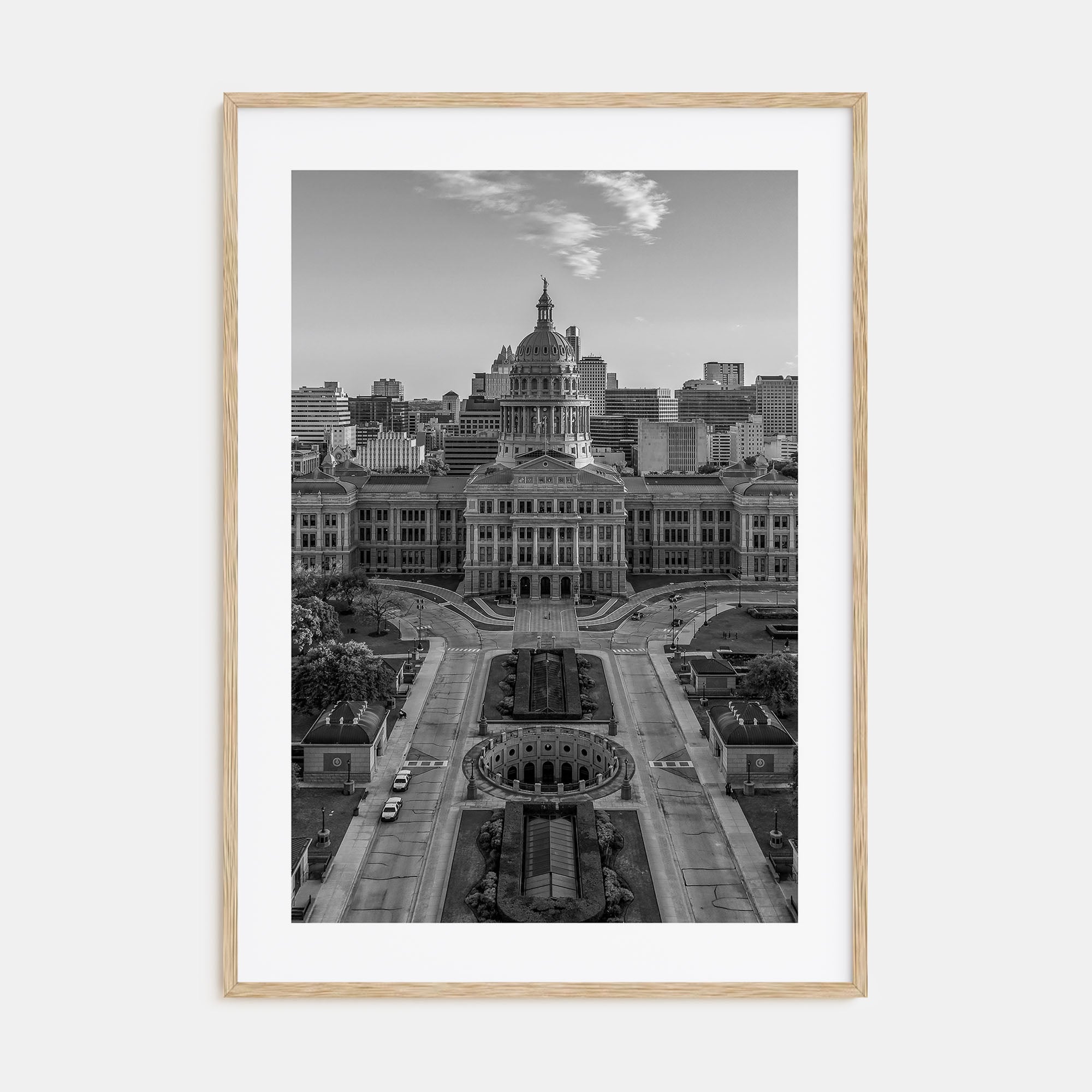 Texas Photo B&W No 3 Poster