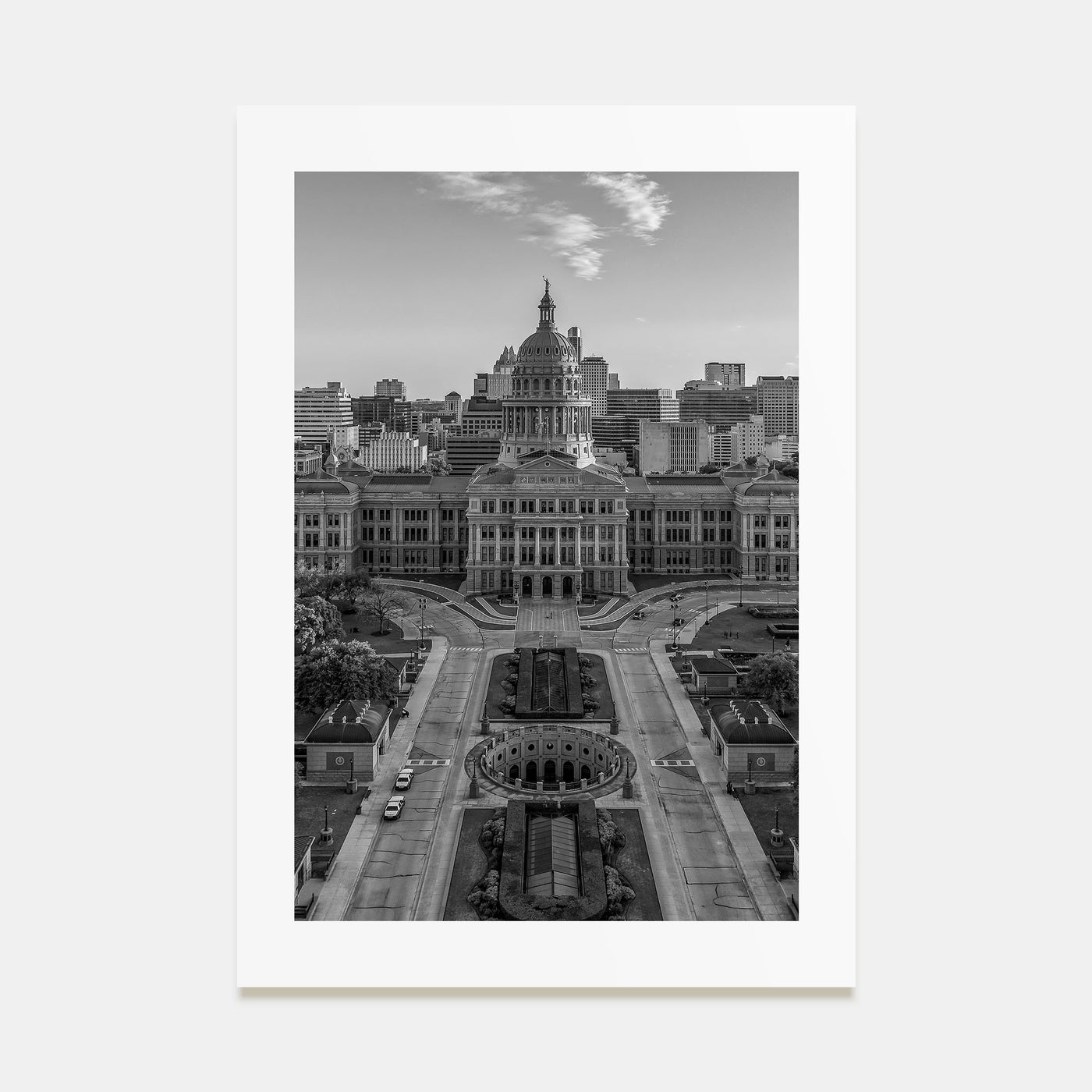 Texas Photo B&W No 3 Poster