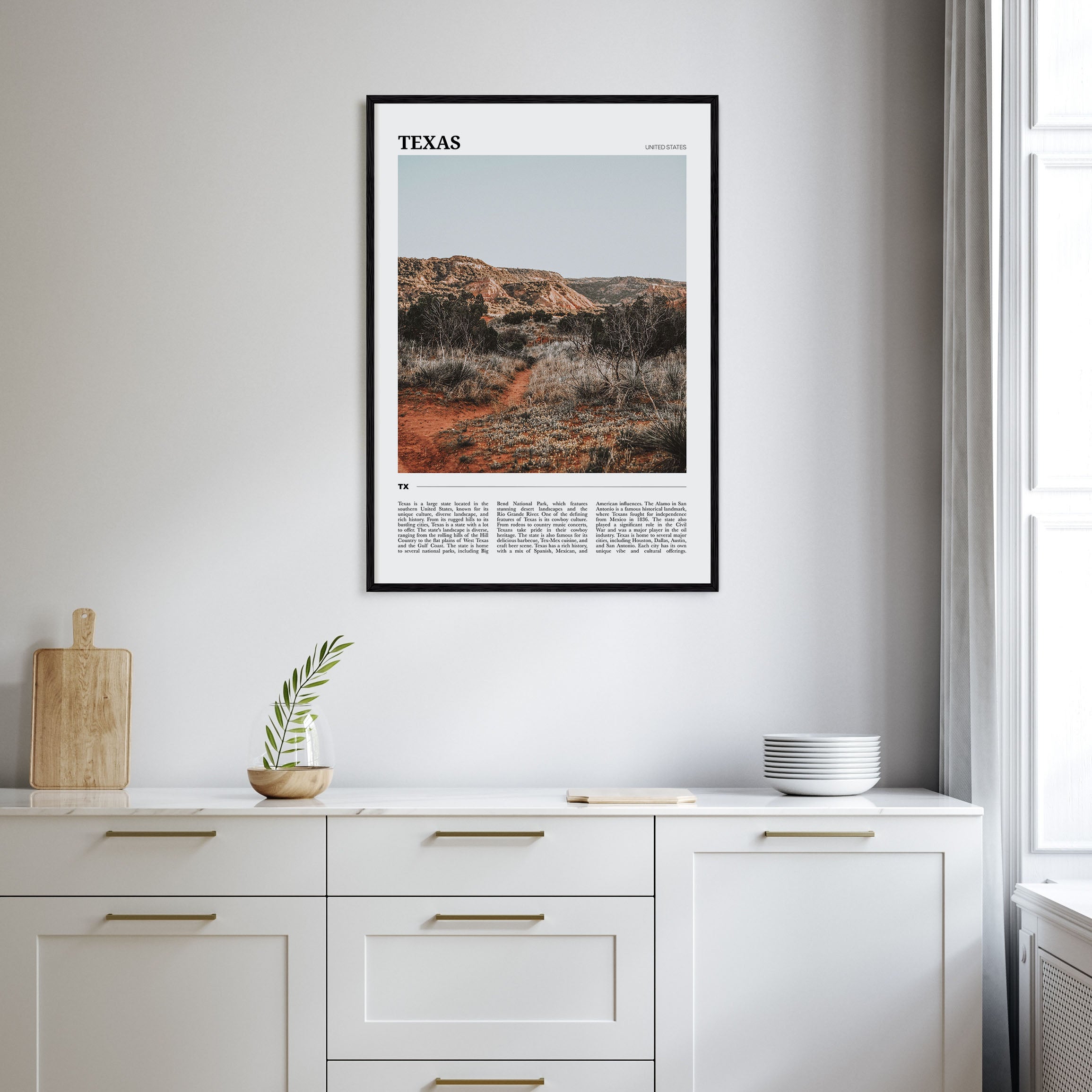 Texas Travel Color No 1 Poster