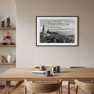 Thailand Landscape B&W Poster