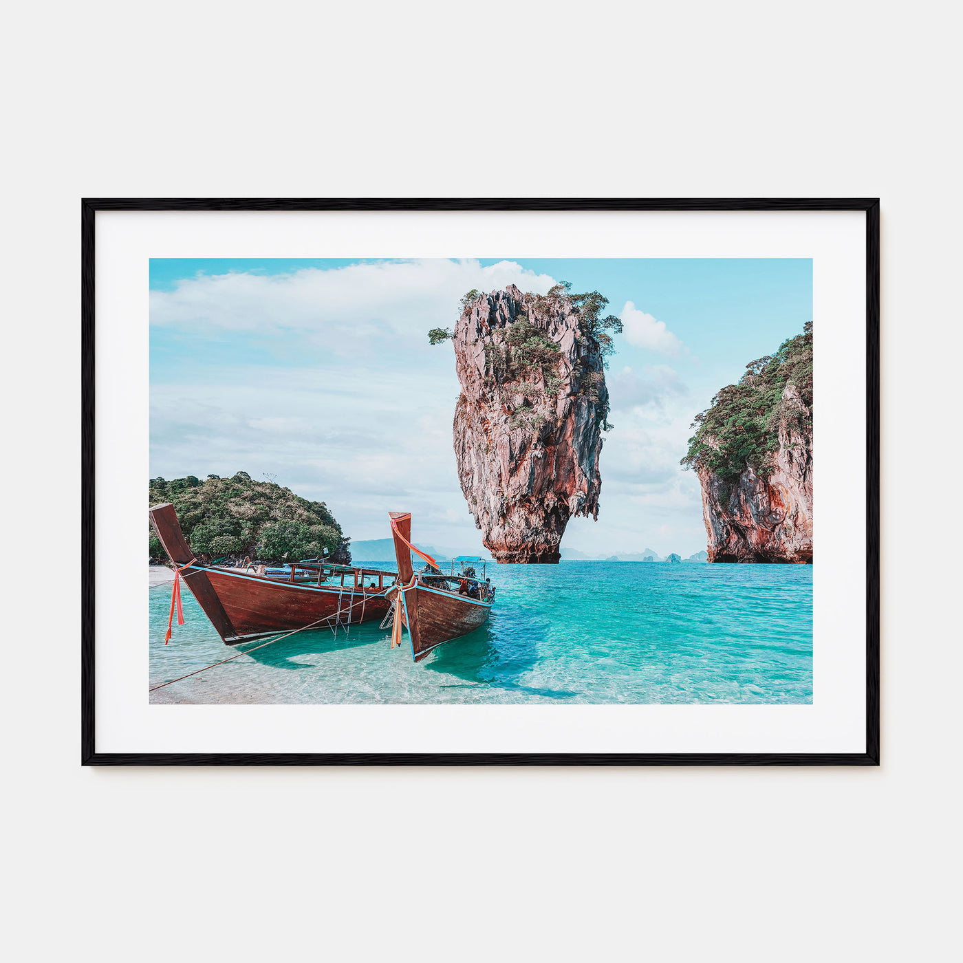 Thailand Landscape Color Poster