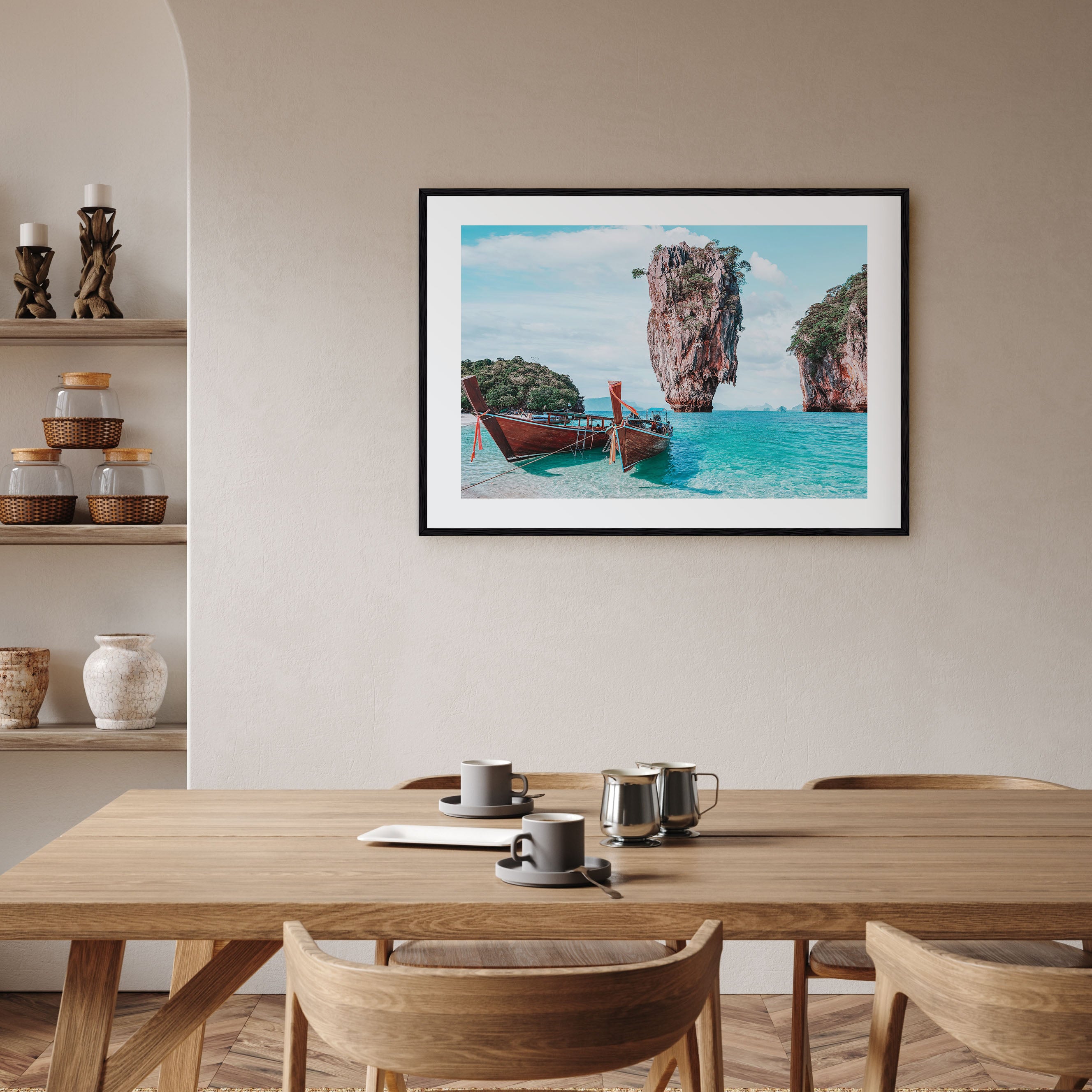 Thailand Landscape Color Poster
