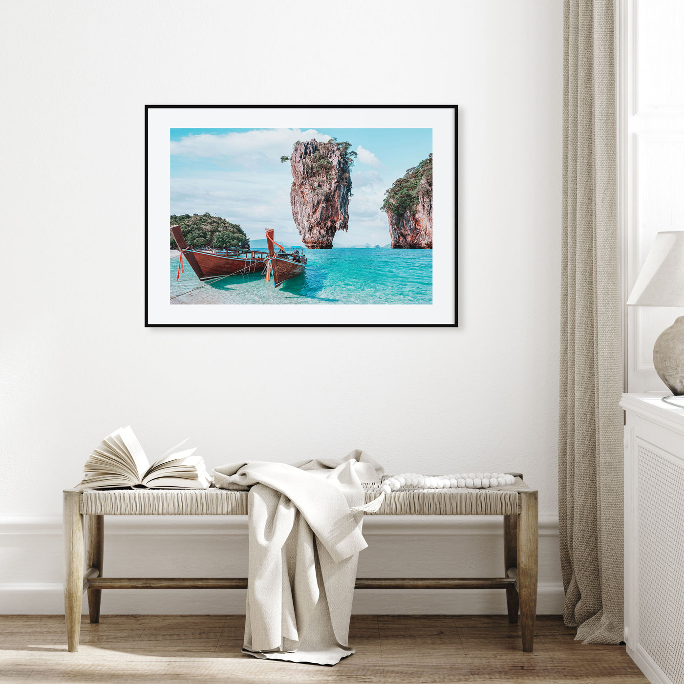 Thailand Landscape Color Poster