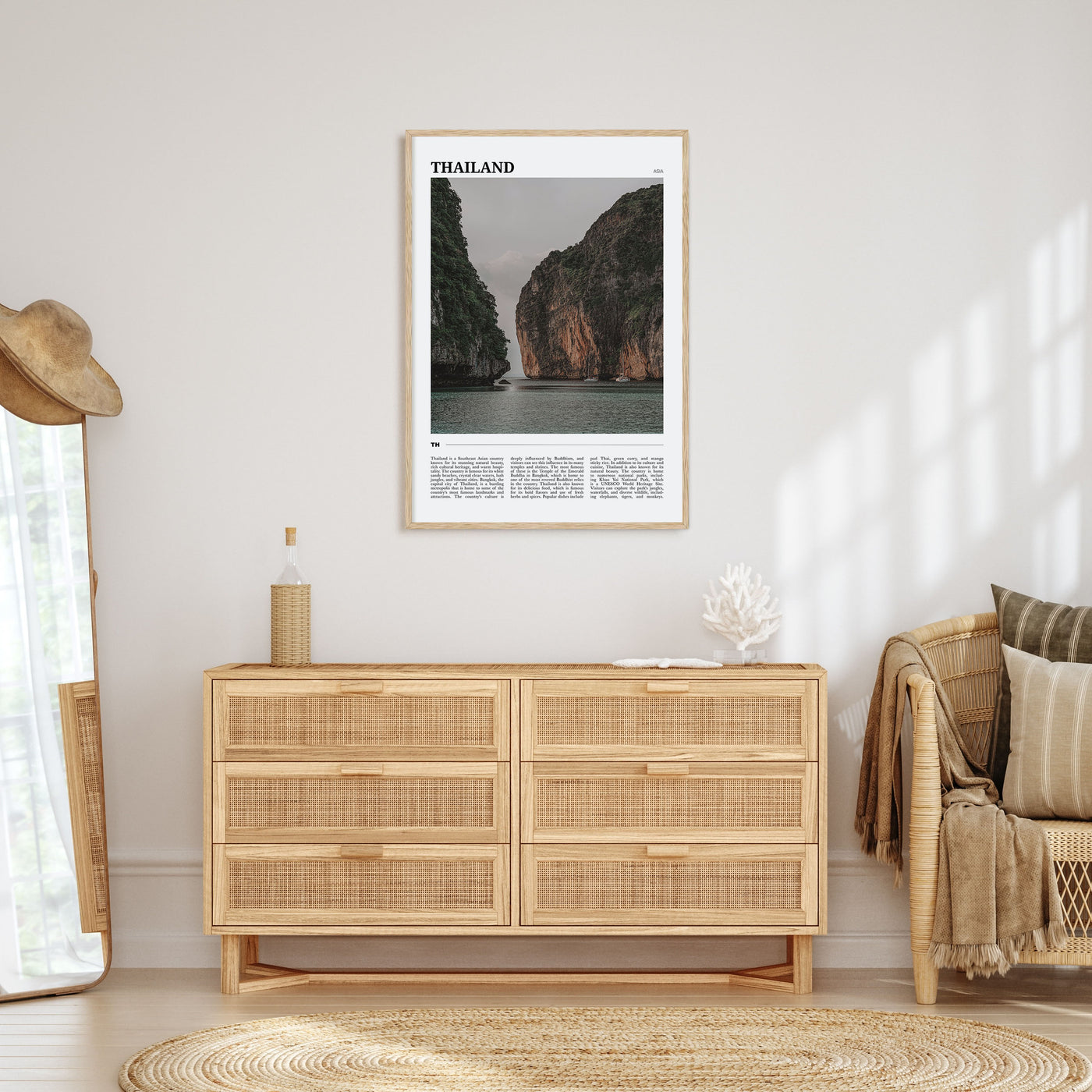 Thailand Travel Color Poster