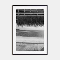 Thatched Hut Photo B&W No 1 Poster